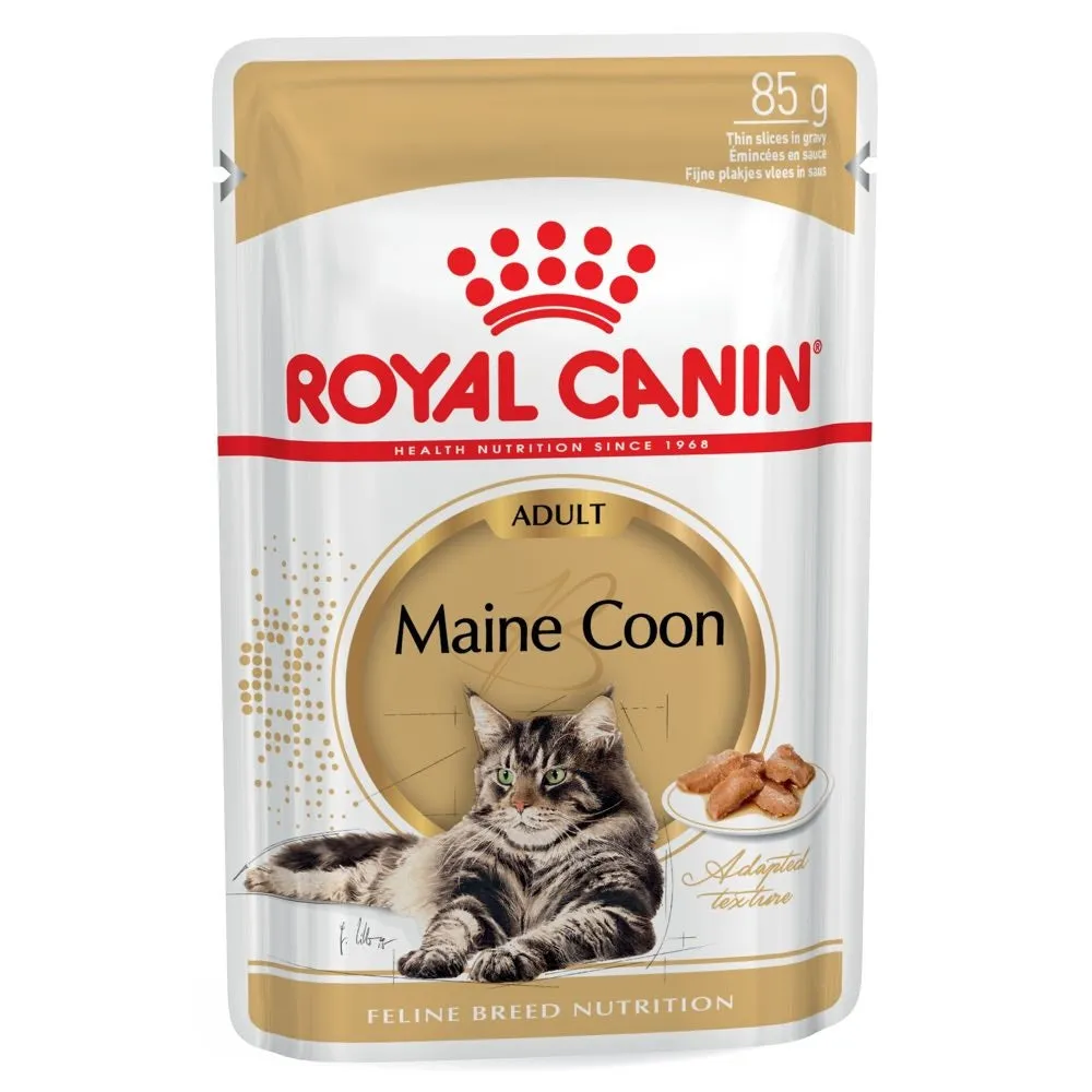 $11 OFF: Royal Canin Maine Coon Adult Pouch Cat Food 85g x 12