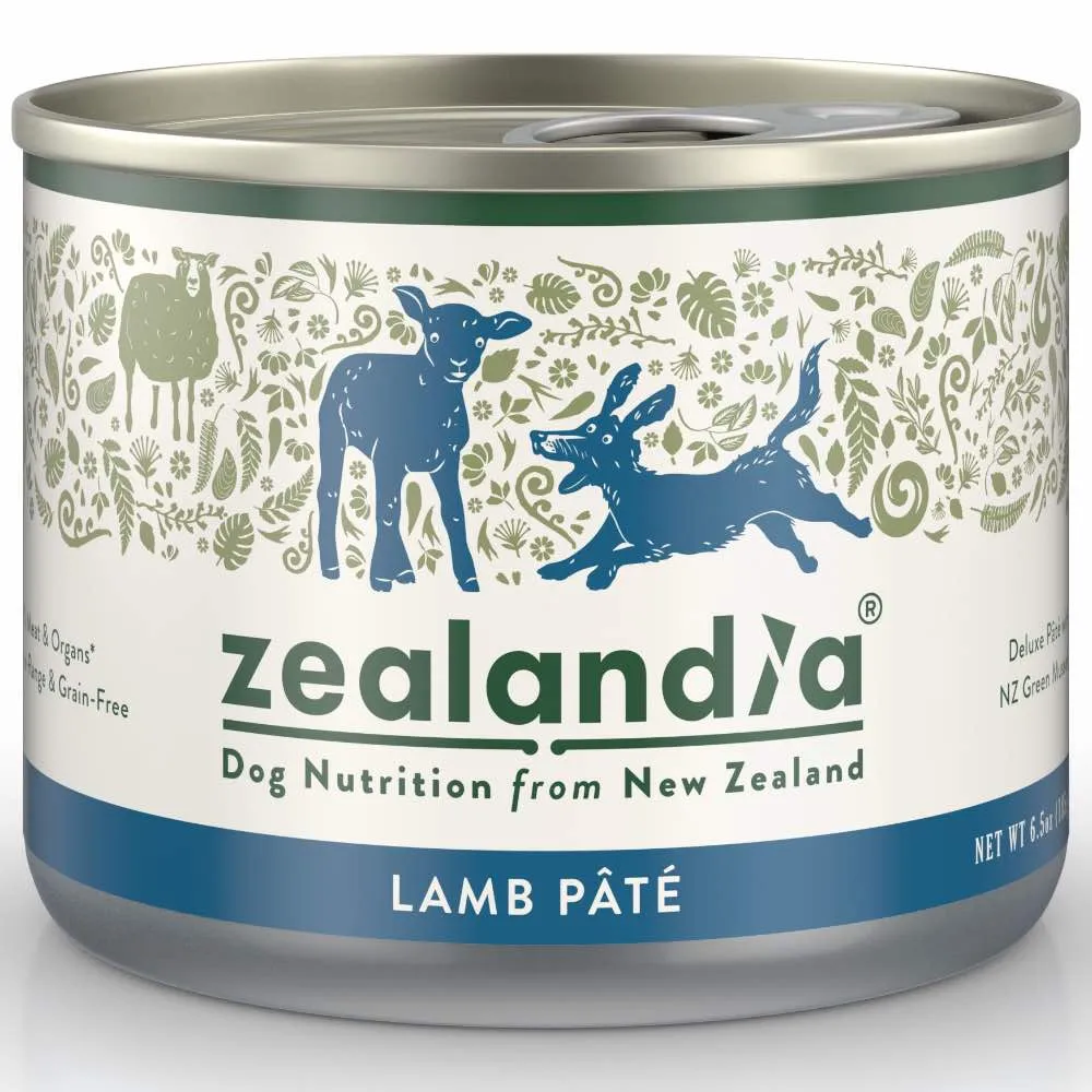 15% OFF: Zealandia Free Range Lamb Canned Dog Food 185g