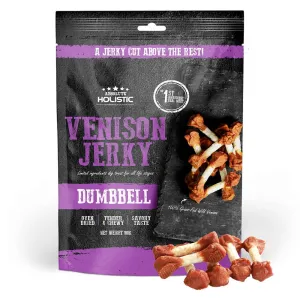 20% OFF: Absolute Holistic Venison Dumbbell Grain Free Dog Treats 100g