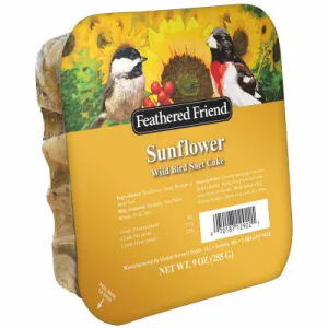 9oz Sunflower Suet Wild Bird Food