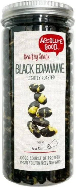 Absolute Good Black Edamame Roasted Snack