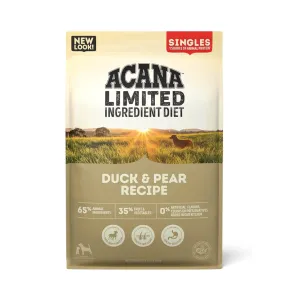 Acana Singles Limited Duck Pear Recipe Dry Dog Food