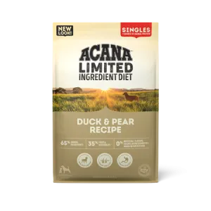 ACANA Singles Limited Ingredient Dry Dog Food Duck & Pear Recipe