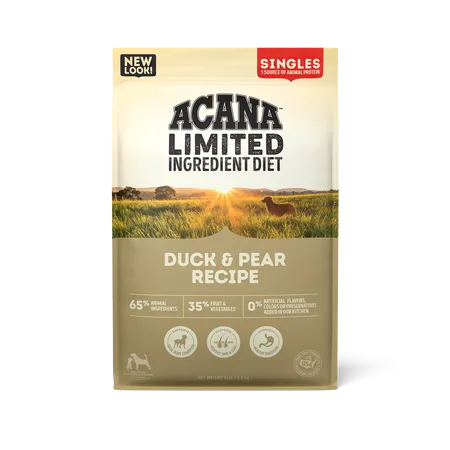 ACANA Singles Limited Ingredient Dry Dog Food Duck & Pear Recipe