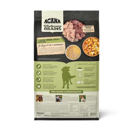 ACANA Wholesome Grains Large Breed Adult Recipe Dry Dog Food