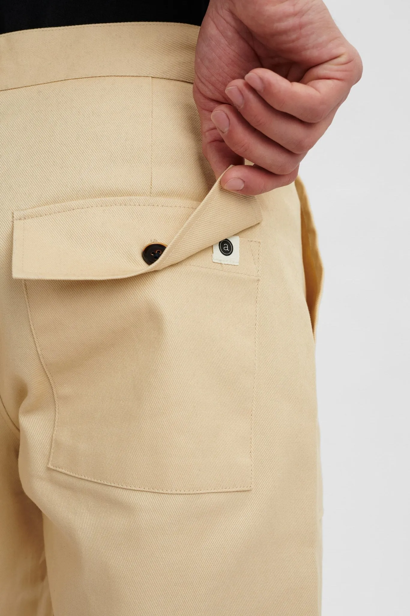 AKJAN FATTIQUE WORKER PANT - Brown Rice