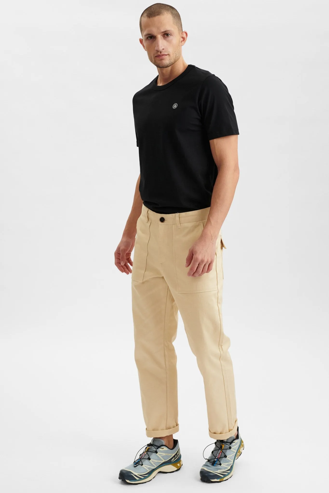 AKJAN FATTIQUE WORKER PANT - Brown Rice