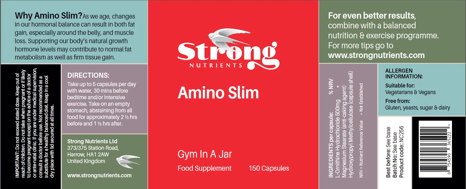 Amino Slim Powder.