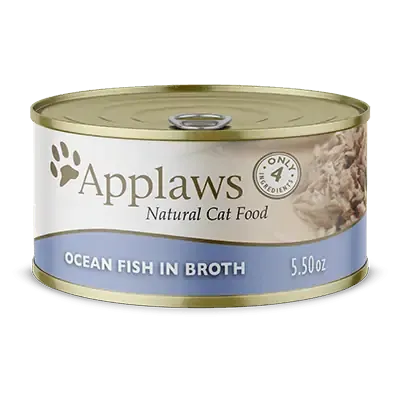 Applaws Natural Wet Cat Food Ocean Fish in Broth