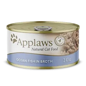 Applaws Natural Wet Cat Food Ocean Fish in Broth