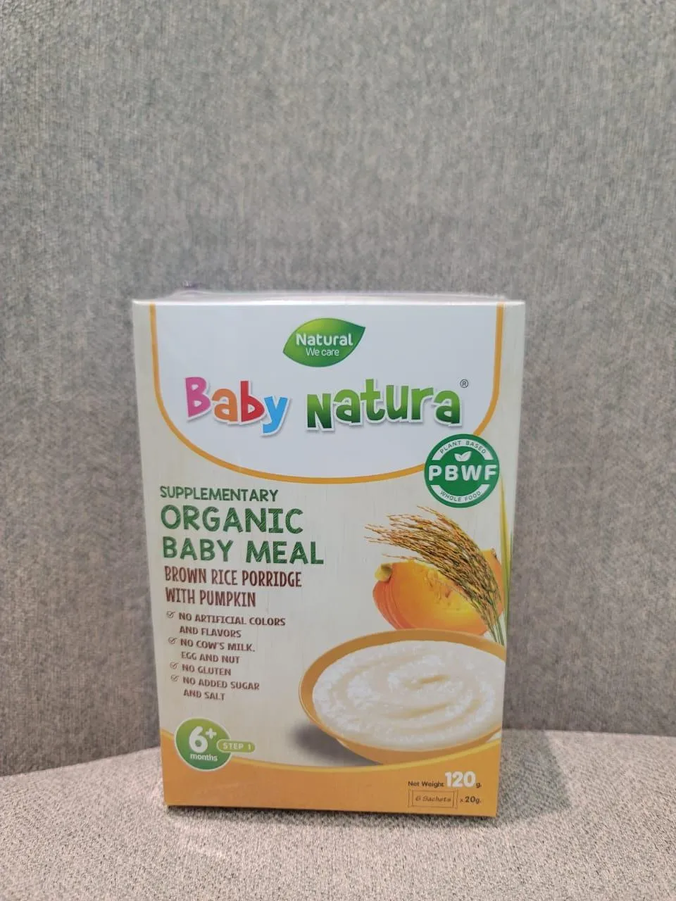 Baby Natura Organic Brown Rice Porridge 6m 