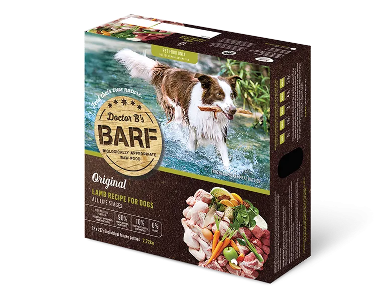 BARF Frozen Dog Food – Lamb