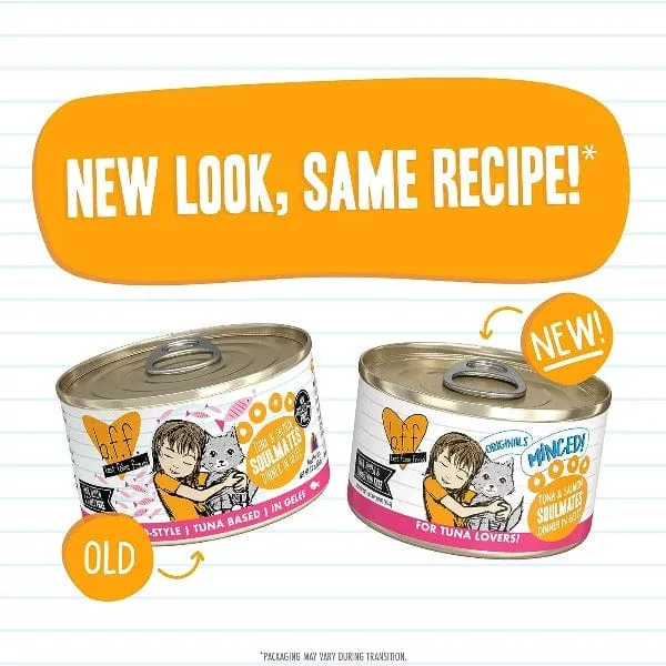 B.F.F. Tuna & Salmon Soulmates Canned Cat Food