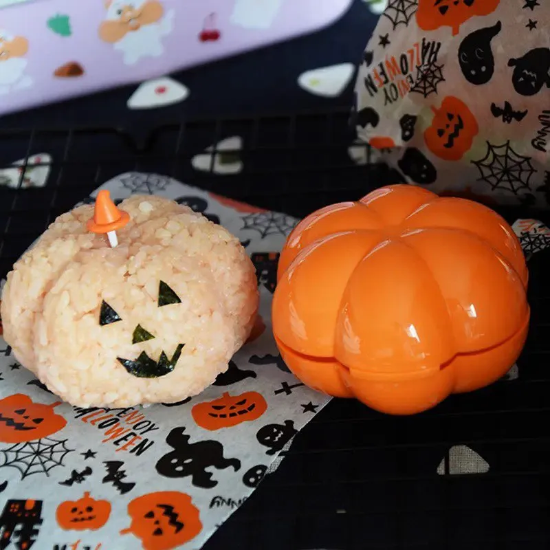 Big Halloween Pumpkin Rice Cup