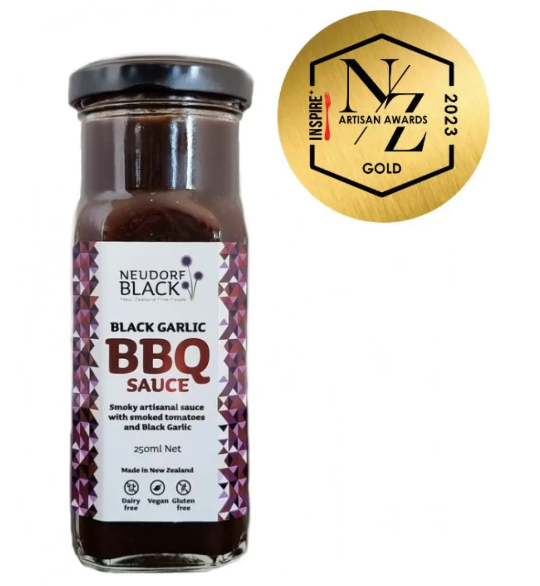 Black Garlic BBQ Sauce 250ml