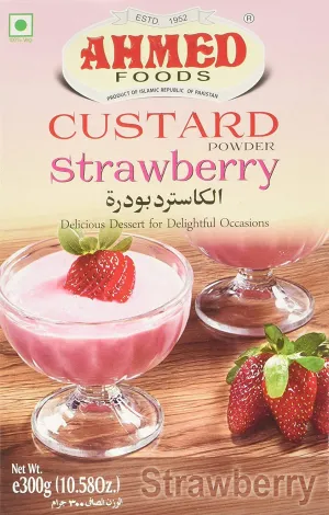 Custard Powder (Strawberry Flavor)