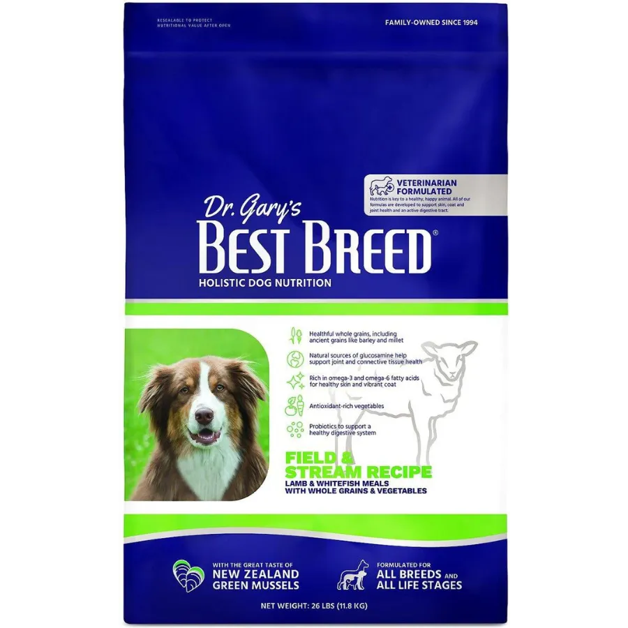 Dr. Gary's Best Breed Holistic Field & Stream Recipe Dry Dog Food