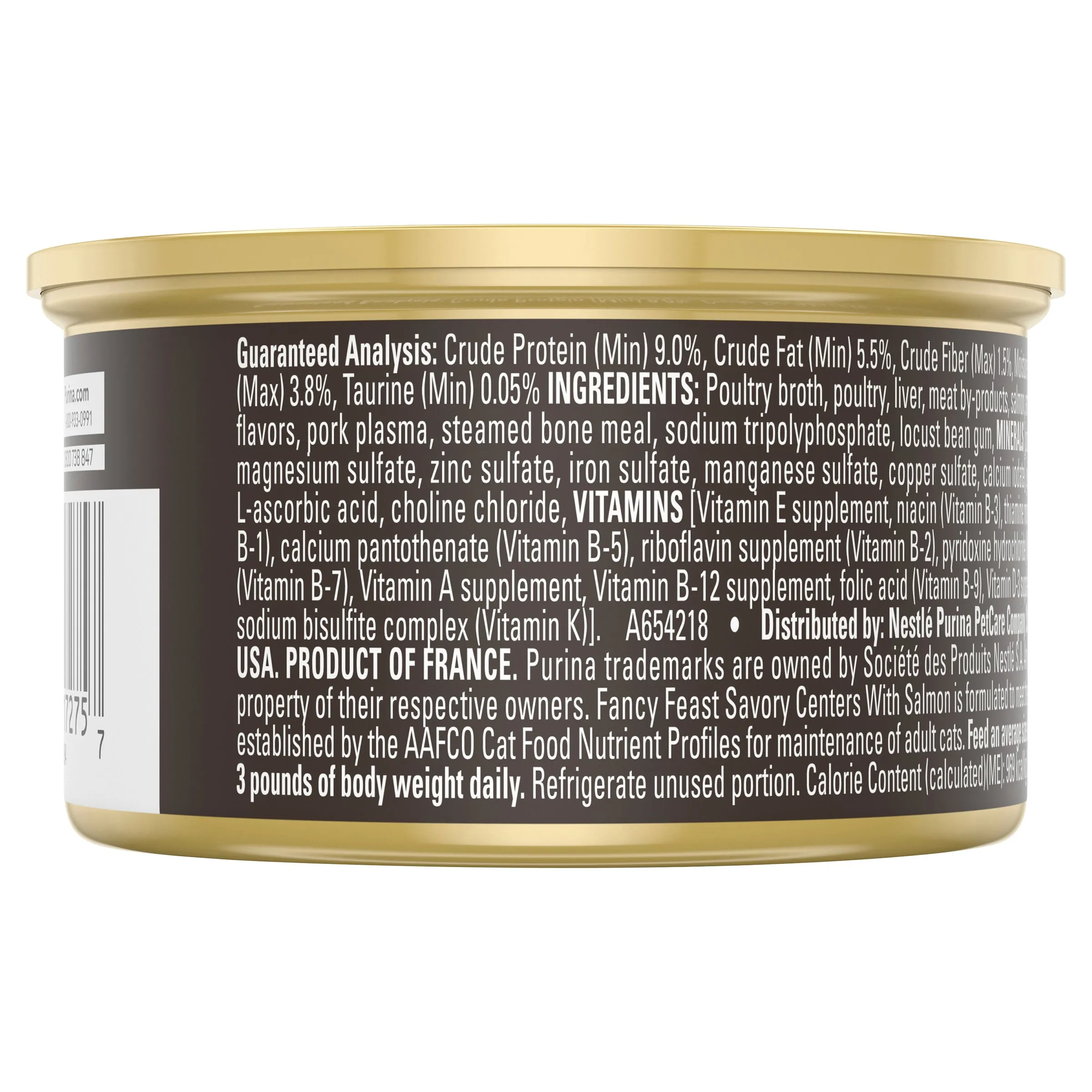 Fancy Feast Savoury Centers Pate With Salmon And Gourmet Gravy Center Adult Wet Cat Food 85g x 24