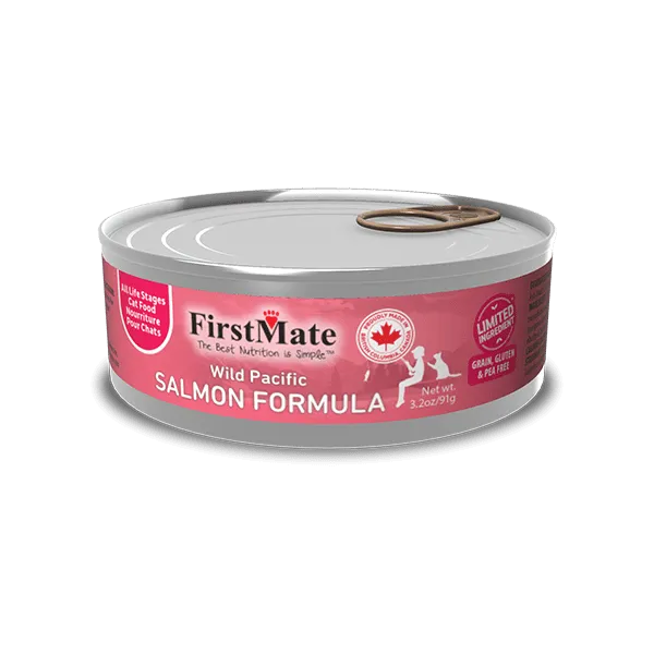 FirstMate Wild Salmon Formula Canned Cat Food