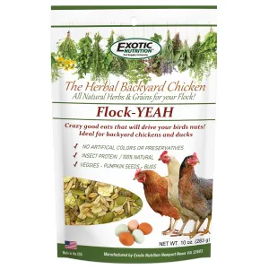 Flock-Yeah Backyard Chicken Treat 10 oz.