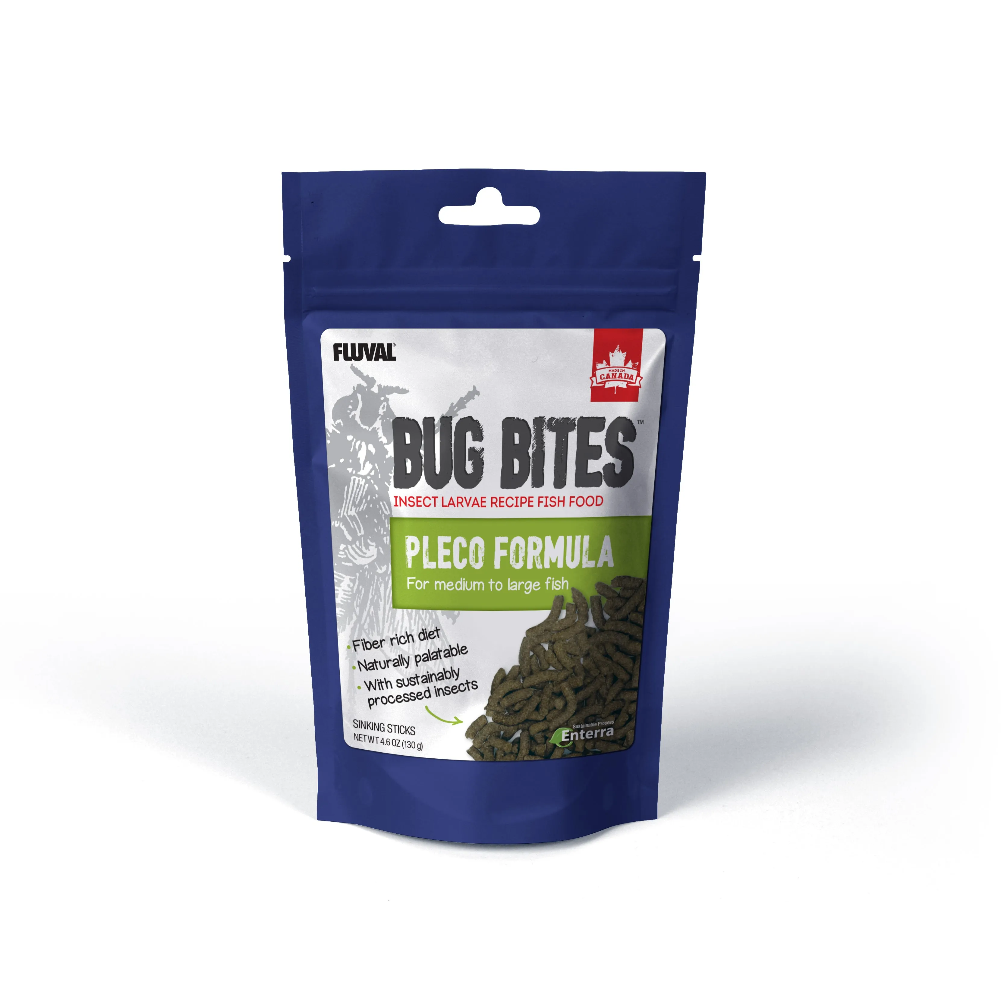 Fluval Bug Bites Sticks Medium-Large Plecos 4.59 oz.