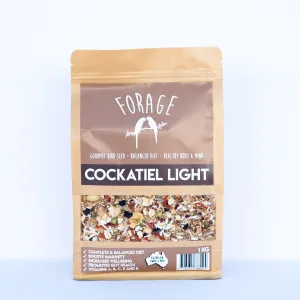 Forage Cockatiel Light Gourmet Bird Seed 1kg