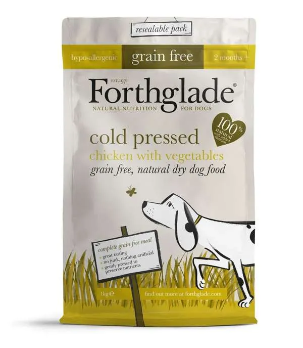 Forthglade Cold Pressed Adult Dog GRAIN FREE Chicken