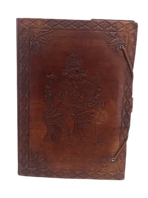 Ganesha Leather Bound rice paper Journal