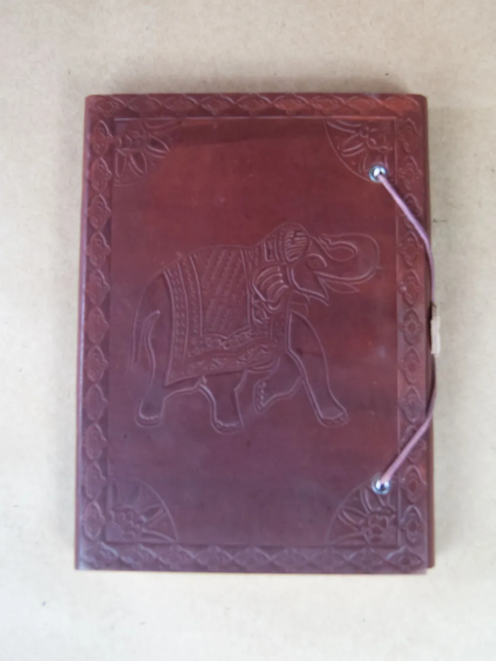 Ganesha Leather Bound rice paper Journal