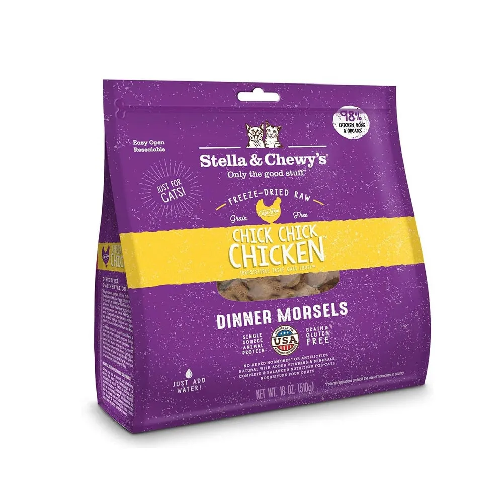 Grain Free Freeze Dried Chicken Dinner Morsels Cat Food