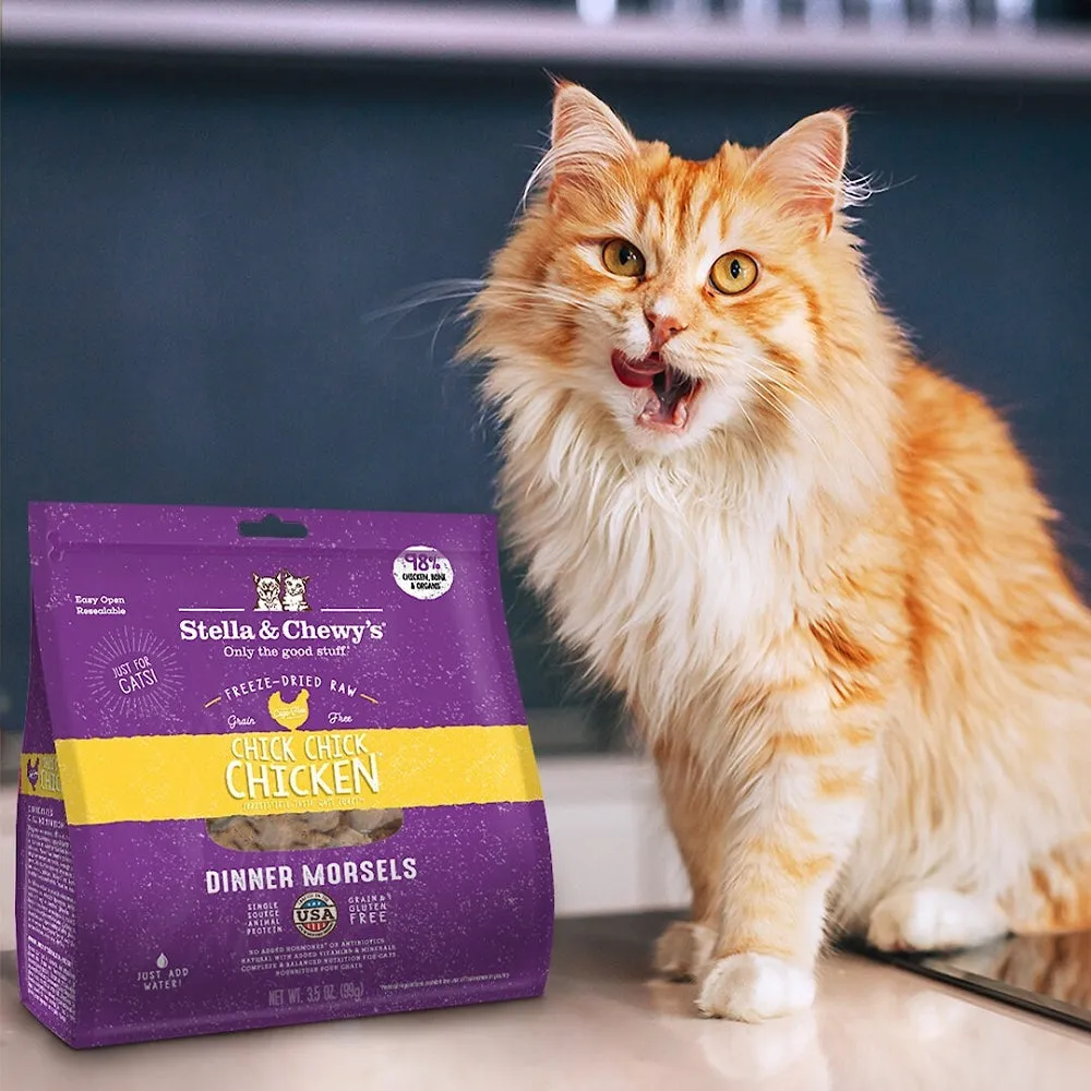 Grain Free Freeze Dried Chicken Dinner Morsels Cat Food