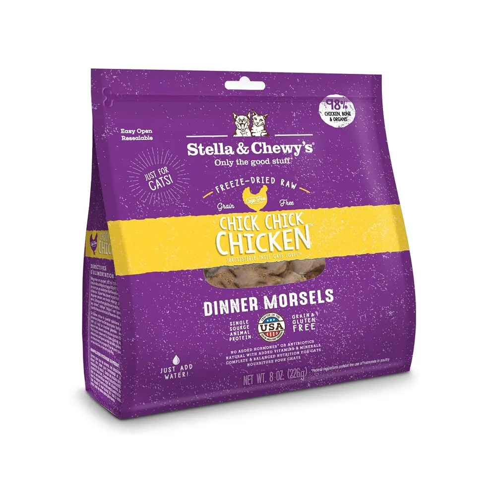 Grain Free Freeze Dried Chicken Dinner Morsels Cat Food