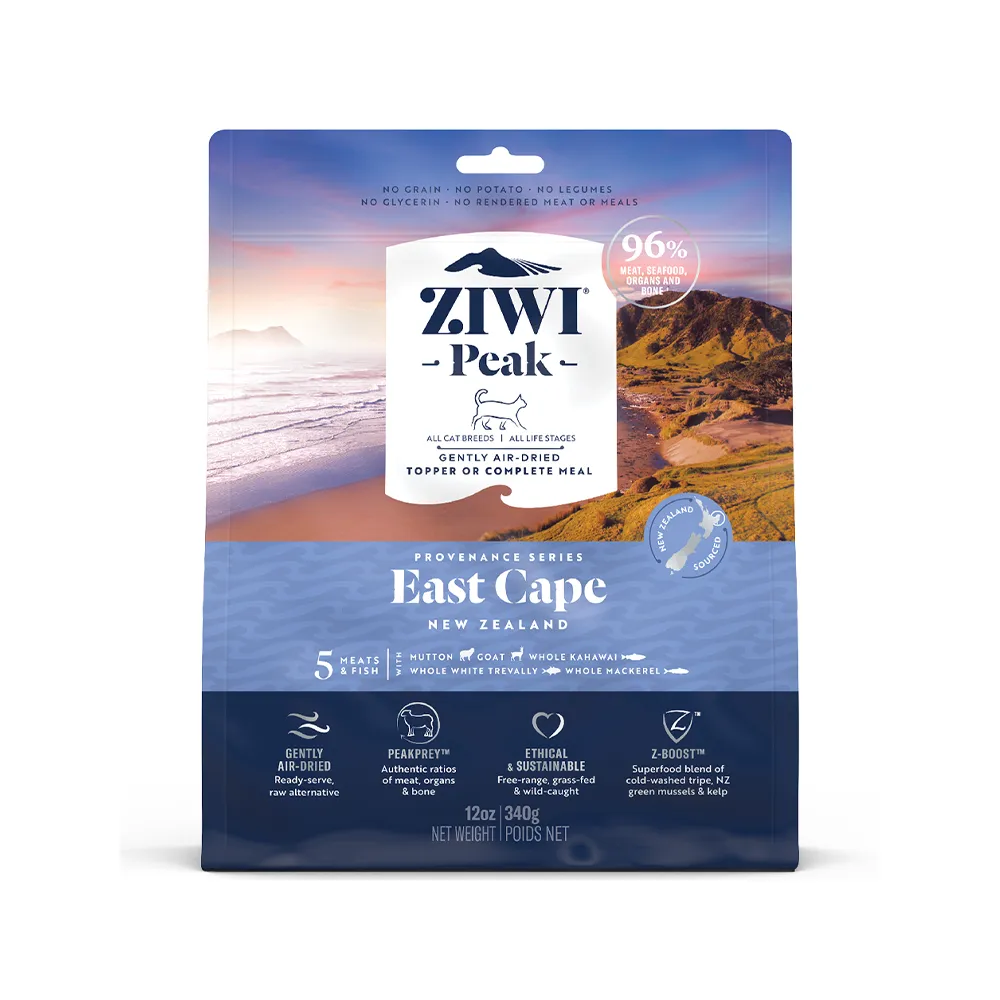 Grain Free Gently Air Dried East Cape Recipe Cat Food