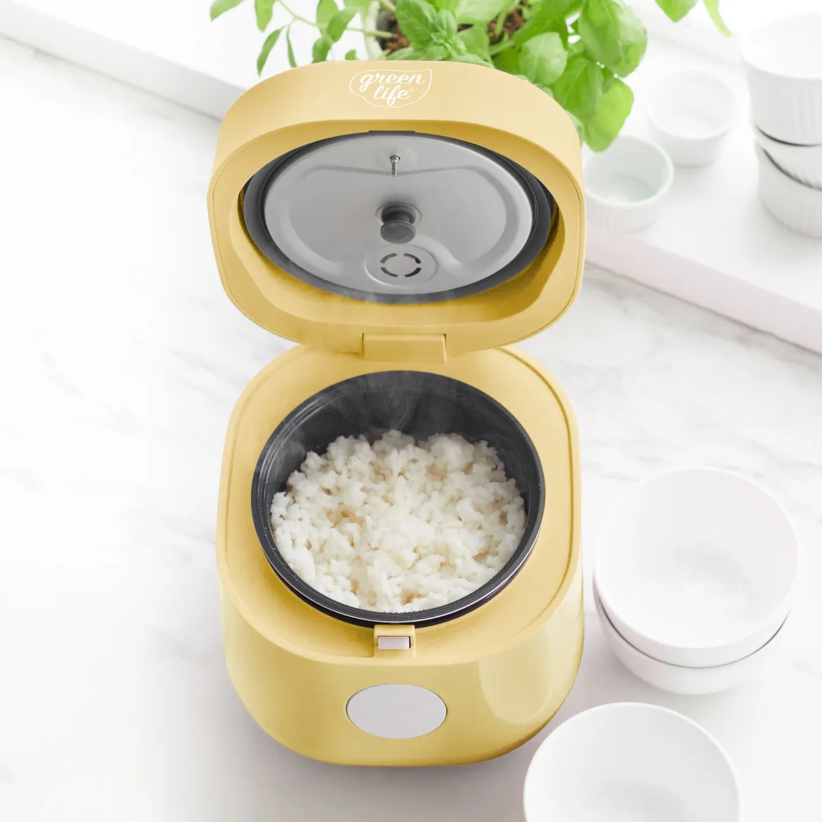 GreenLife Rice & Grains Cooker | Butter