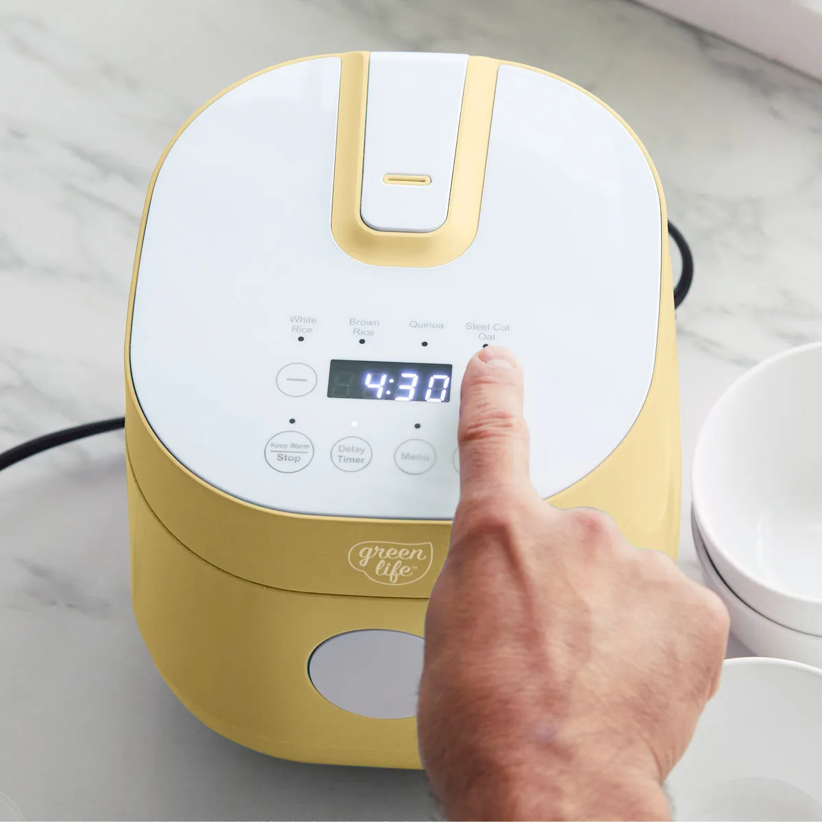 GreenLife Rice & Grains Cooker | Butter