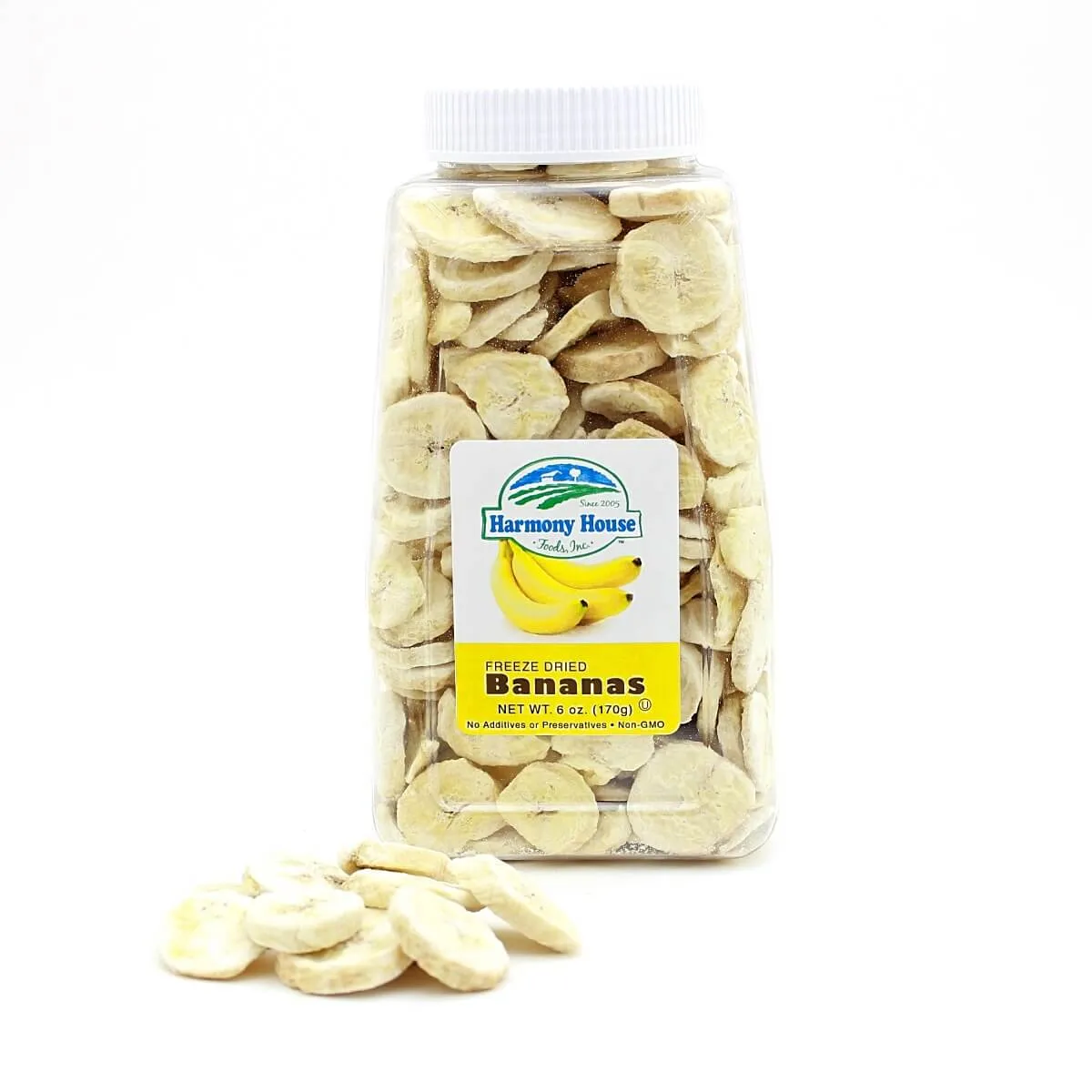 Harmony House Freeze Dried Bananas (6 oz)