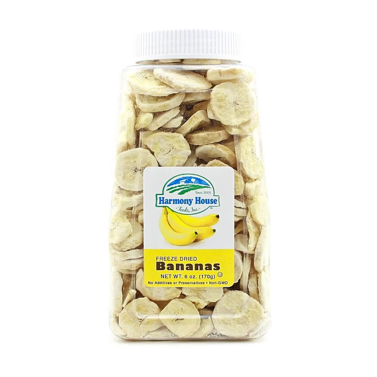 Harmony House Freeze Dried Bananas (6 oz)