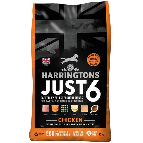 Harringtons Just 6 Dry Chicken