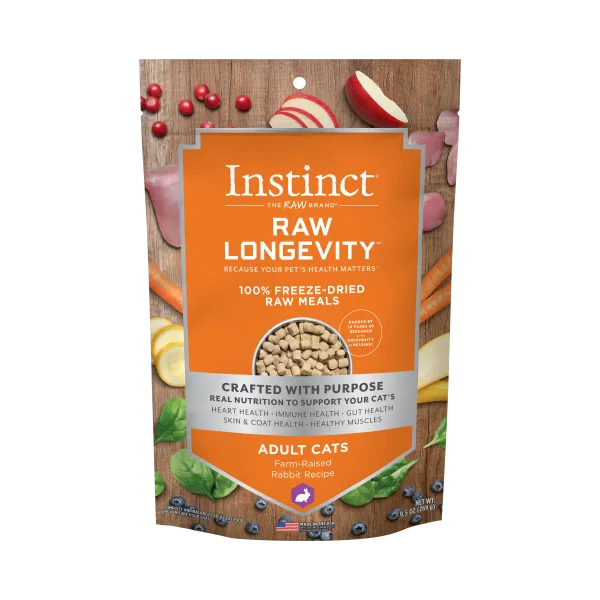 Instinct Cat Raw Longevity Rabbit 9.5oz