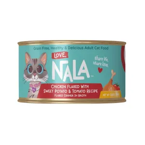 Love Nala Flaked Chicken with Sweet Potato & Tomato Can 2.8oz