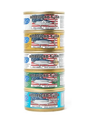 NEW! 5-Pack American Tuna Sampler Pack Made in USA