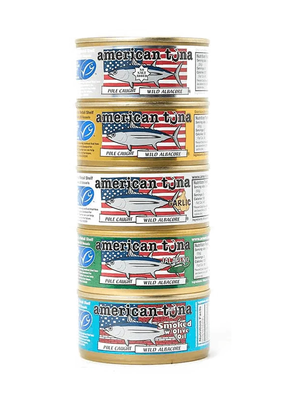 NEW! 5-Pack American Tuna Sampler Pack Made in USA