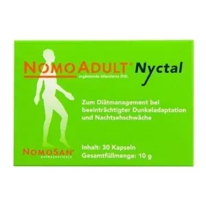 NOMOADULT Nyctal capsules 30 pc dusk, night vision weakness