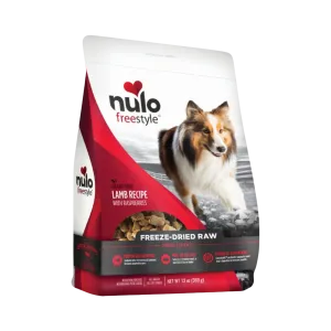 Premium Nulo Freestyle Grain-Free Lamb with Raspberries Freeze-Dried Dog Food