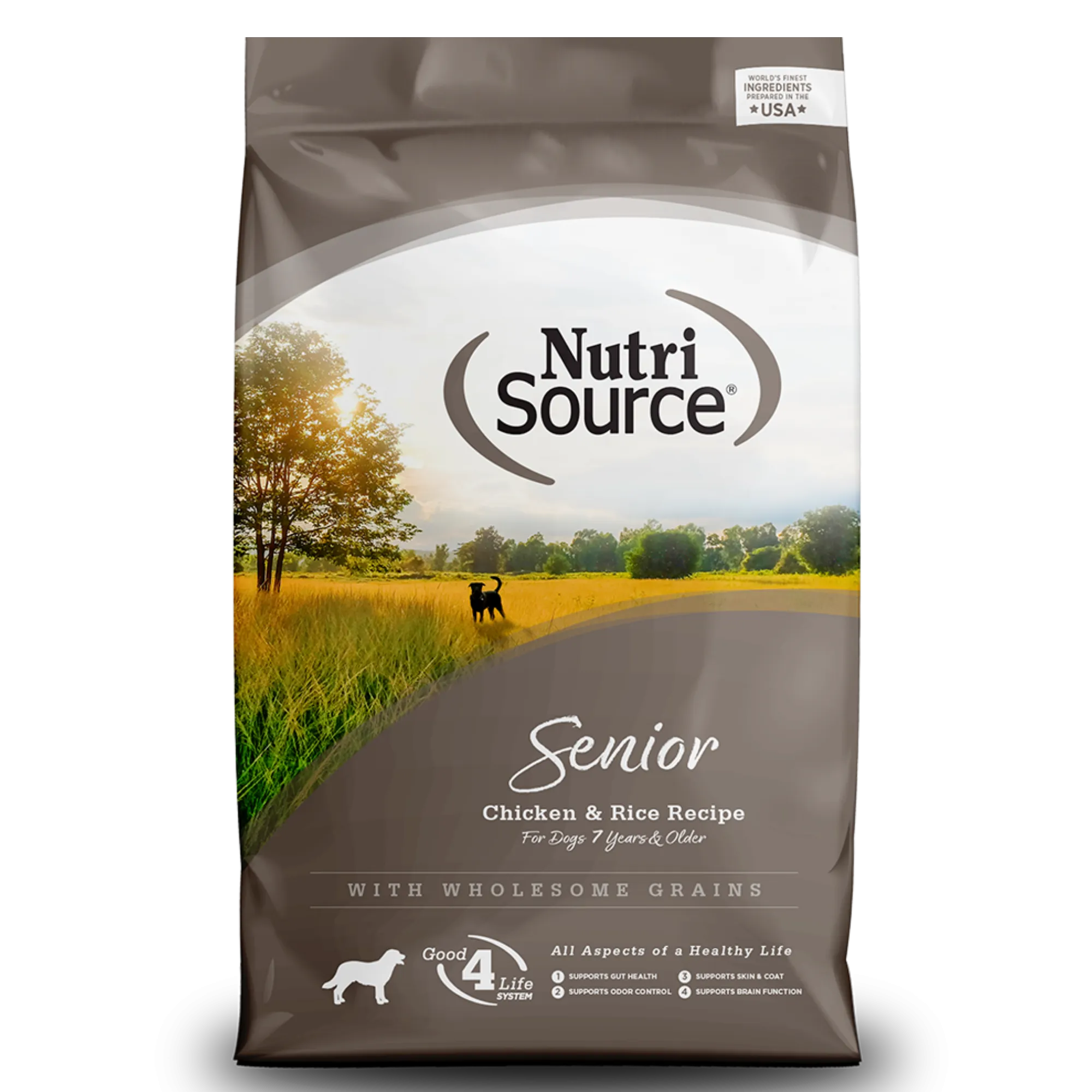 NutriSource Senior Chicken & Rice Formula Dry Dog Food