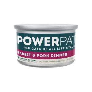 Only Natural Pet PowerPate Grain-Free Rabbit & Pork Wet Cat Food