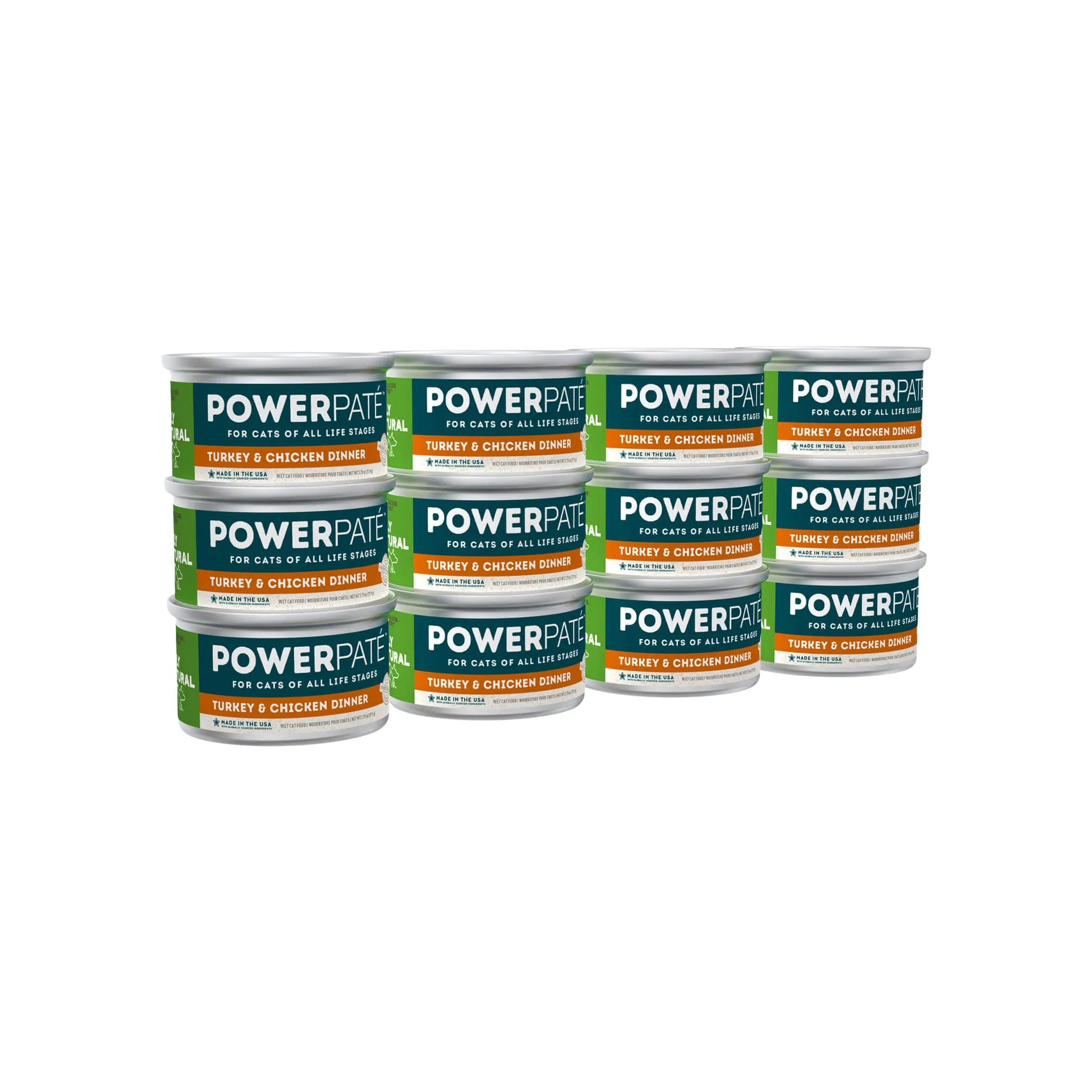 Only Natural Pet PowerPate Grain-Free Turkey & Chicken Dinner Wet Cat Food