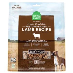 Open Farm Grain-Free Freeze Dried Raw Lamb Dog Food