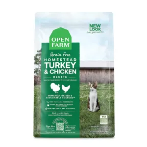 Open Farm Homestead Turkey & Chicken Dry Cat Food