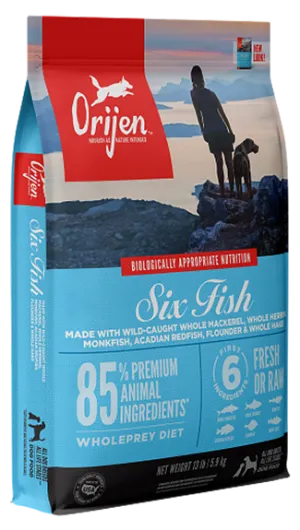 ORIJEN Dry Food: Six Fish Recipe